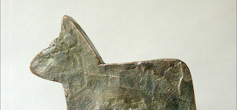 Wolfgang Gregor und Christiane Drendel von der Kunstgiesserei Landin