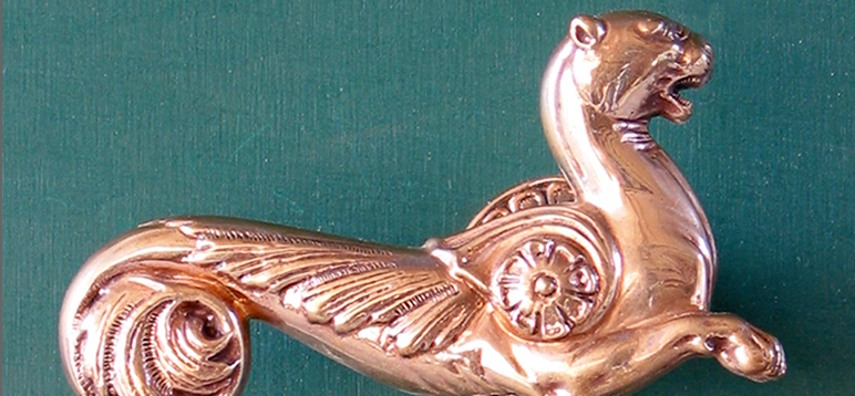 Wolfgang Gregor und Christiane Drendel von der Kunstgiesserei Landin