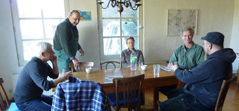 Wolfgang Gregor und Christiane Drendel von der Kunstgiesserei Landin